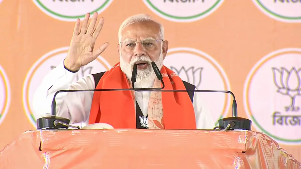 In Photos: PM Modi urges voters to oust TMC in Bengal, announces six guarantees