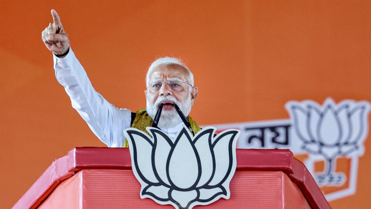Addressing a rally at the port city of Haldia in Purba Medinipur, which also doubles up as one of the state's industrial hotspots, PM Modi assured the people of rescuing the state from the existing "reign of fear" and creating an atmosphere of all-pervading "trust".