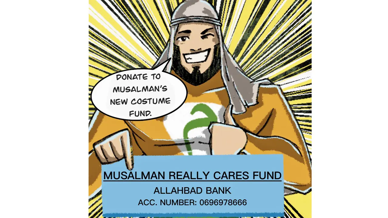 Musalman in an early version of the costume