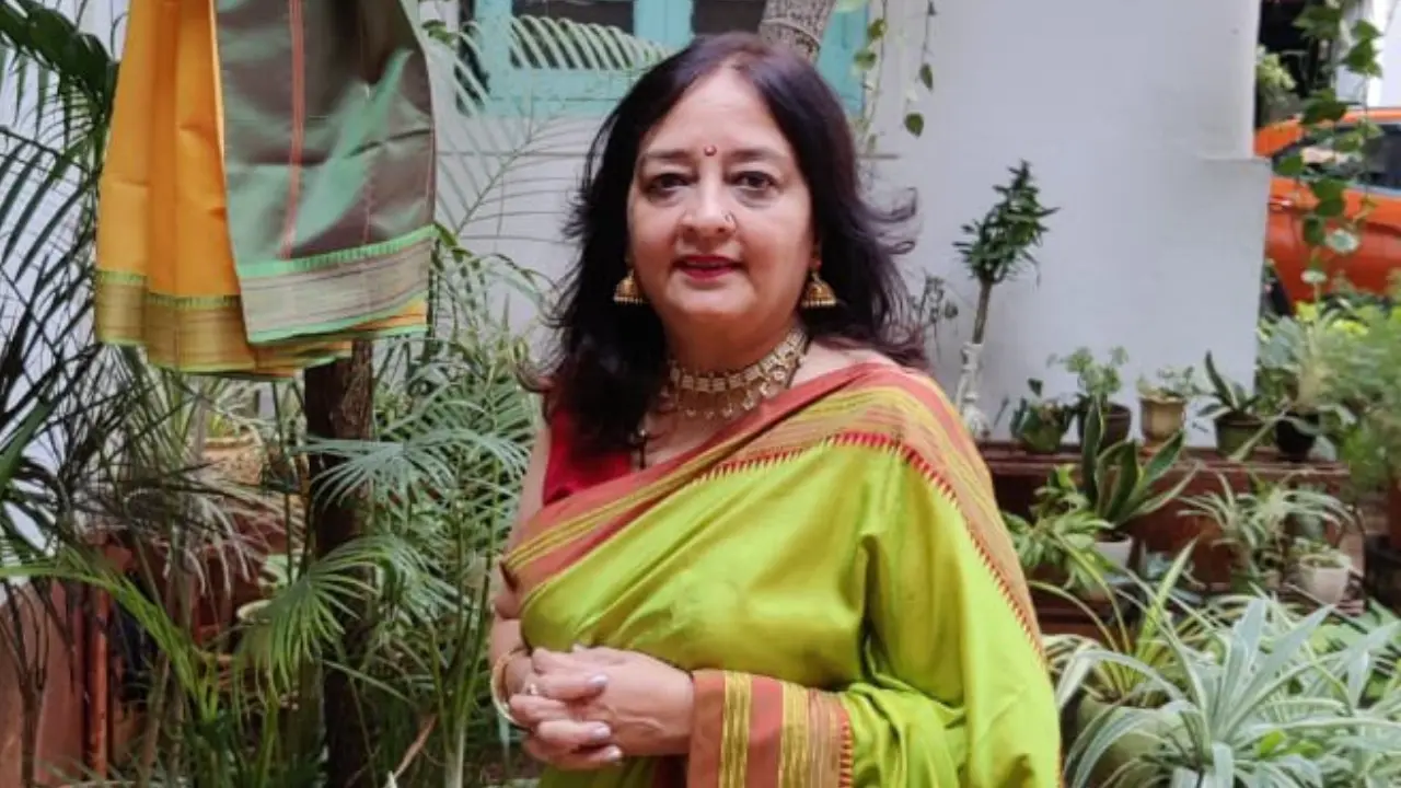 AAP Mumbai president Preeti Sharma Menon. Pic/X