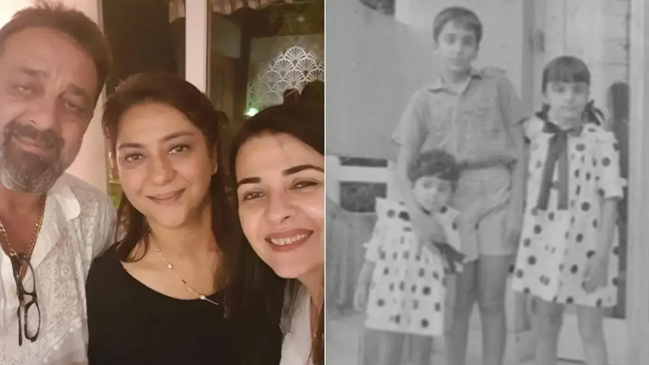 Priya Dutt shares special memories with Sanjay Dutt on Siblings Day