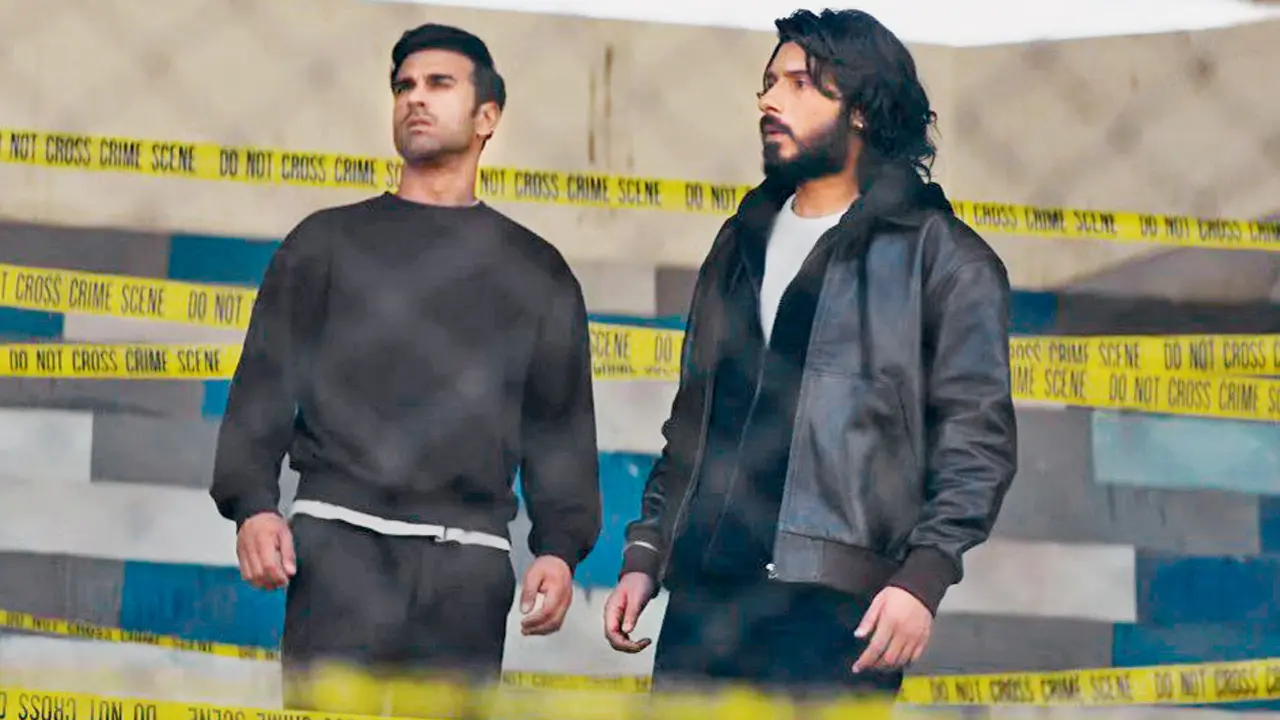 (L-R) Pulkit Samrat and Divyenndu in the show