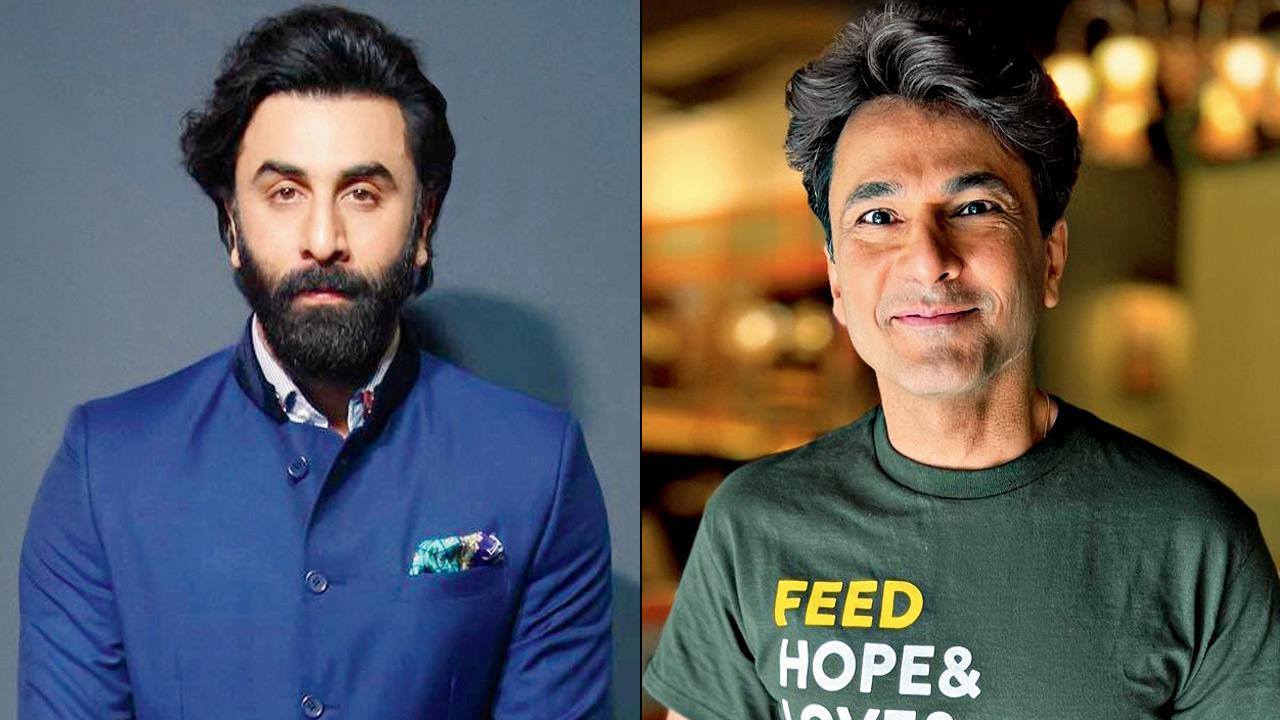 Ranbir Kapoor and Vikas Khanna