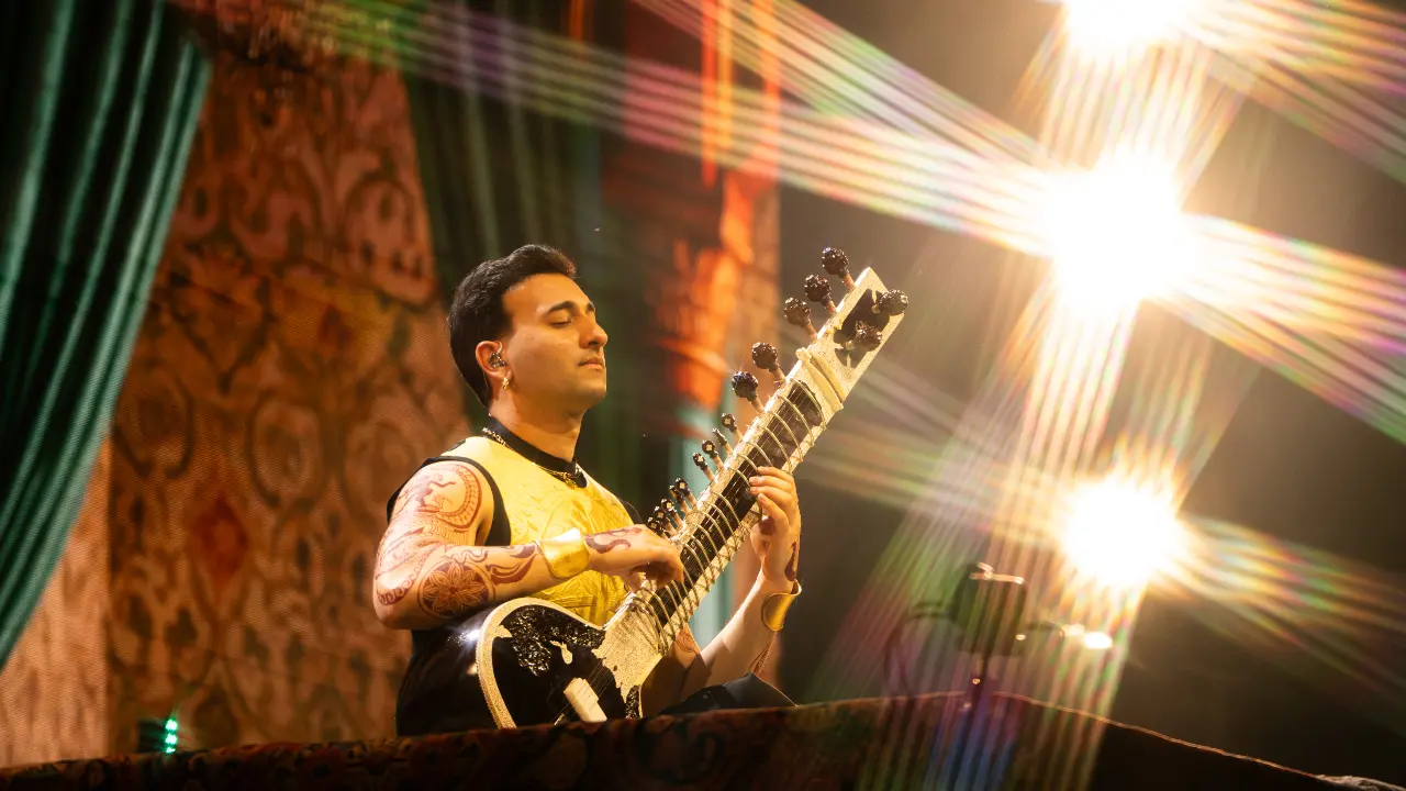 Rishab Rikhiram Sharma performed in Delhi on April 19. Photo Courtesy: Special Arrangement