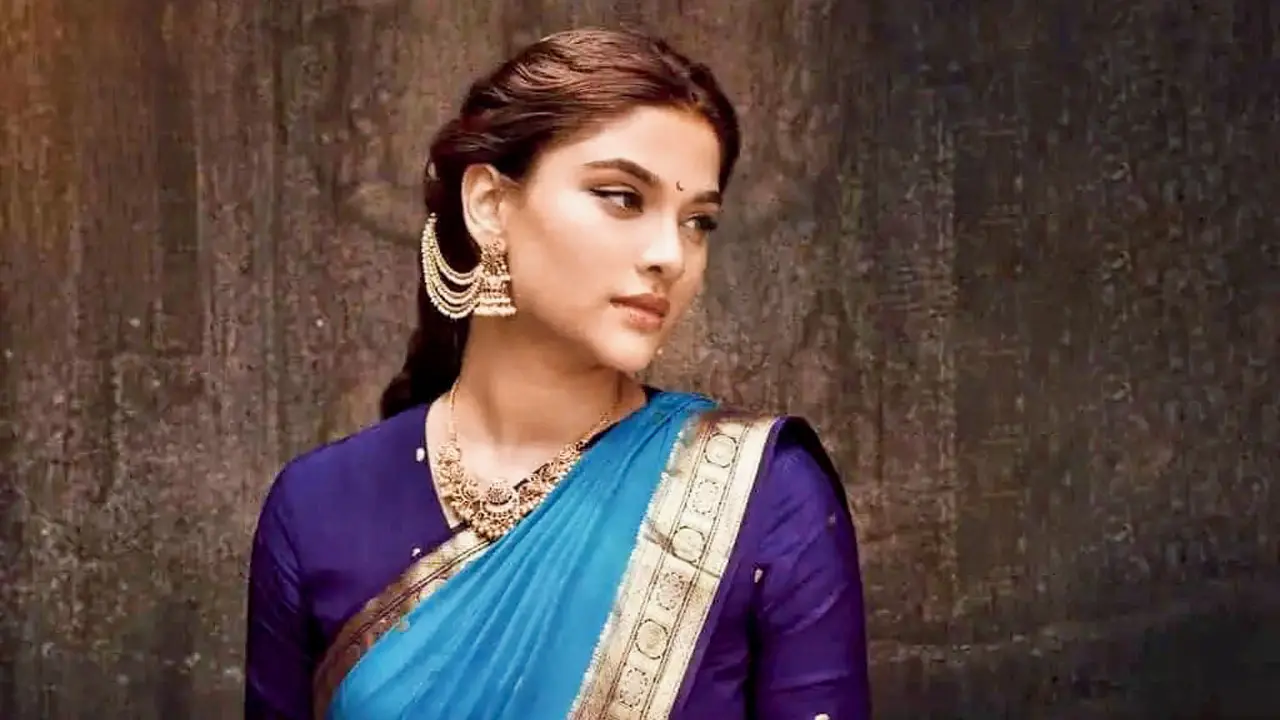 Saiee Manjrekar in the film. Pic/Instagram