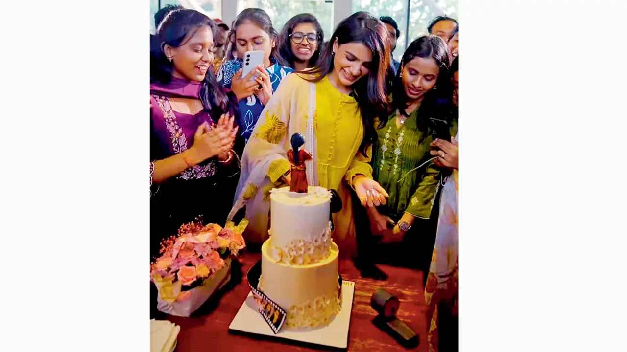 Samantha Ruth Prabhu celebrated her birthday with fans