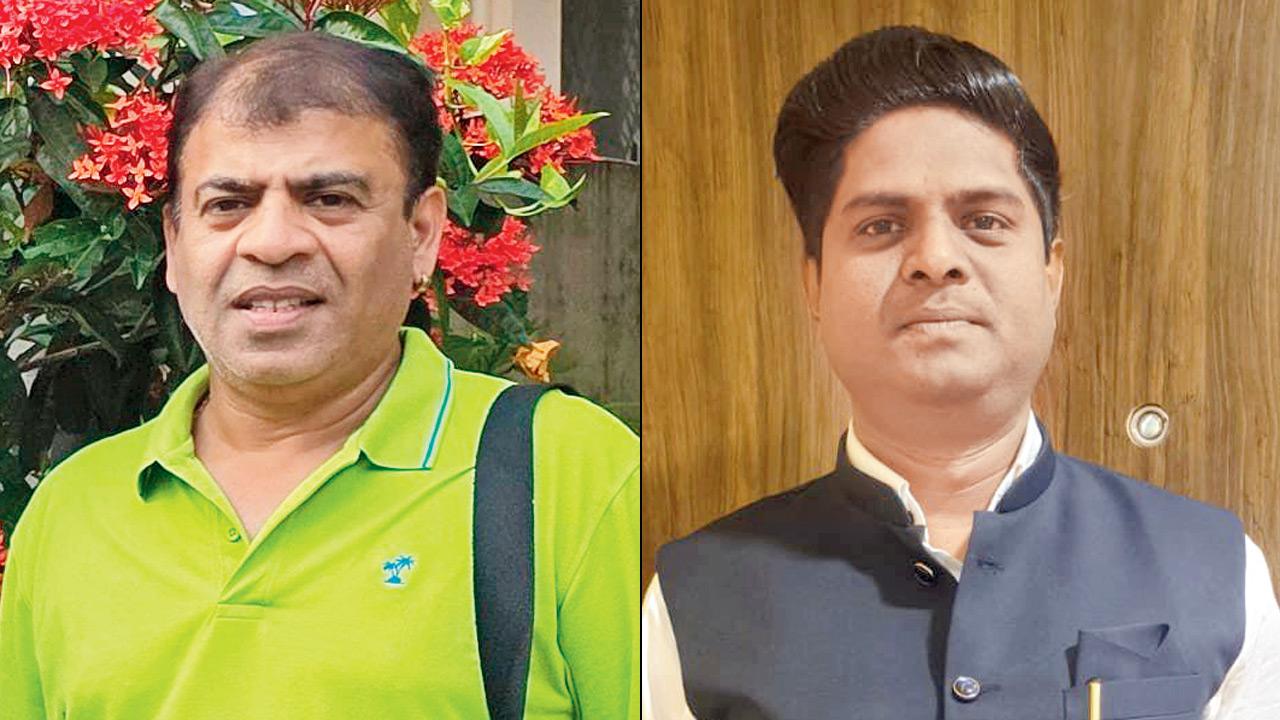 RTI activist Sanchu Menon and Social activist Pratik Yadav