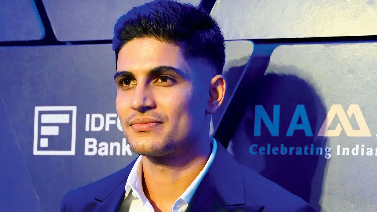 Shubman Gill. Pic/AFP