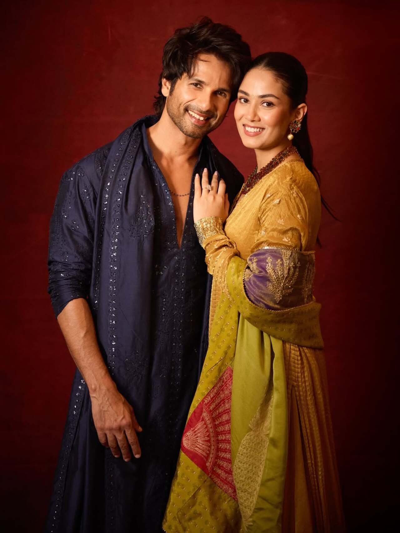 Shahid Kapoor &amp; Mira Rajput Kapoor
They got married on July 7, 2015. The couple has two children&mdash;a daughter, Misha Kapoor (born August 2016), and a son, Zain Kapoor (born September 2018)
