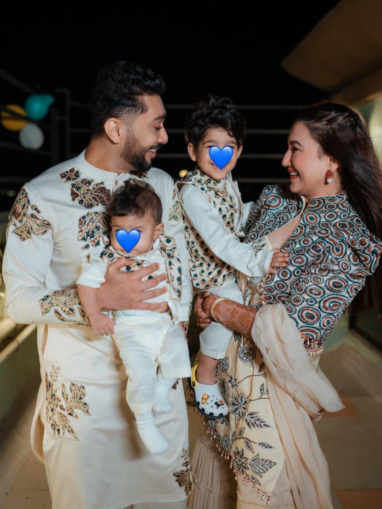 Gauahar Khan
Gauahar and husband Zaid Darbar welcomed their second baby boy on September 1, 2025. The couple announced the arrival on Instagram, stating their first son, Zehaan, is "overjoyed" to welcome his little brother. The pair married in December 2020 and welcomed their first son in May 2023