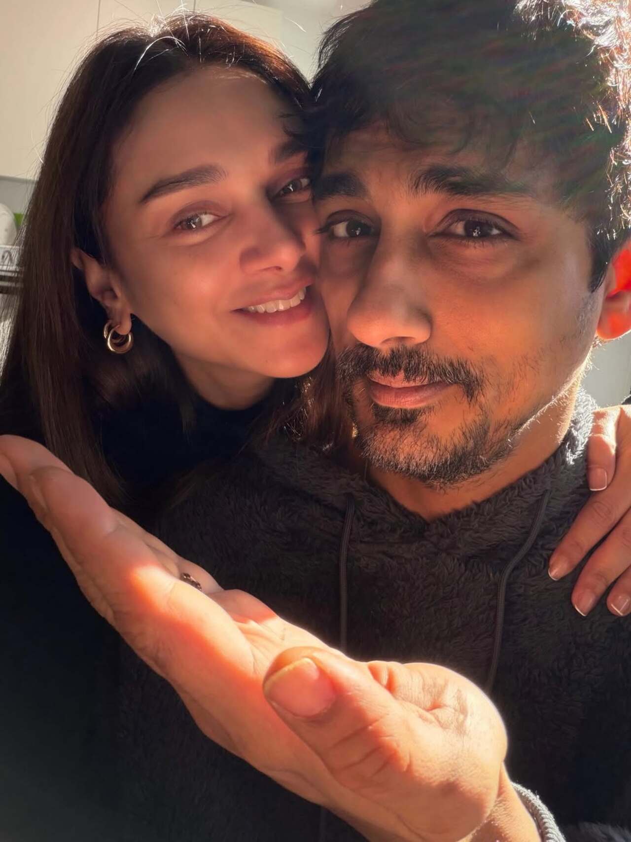 Sharing the cute pictures, Aditi wrote in the captions, "Happy birthday to the boy who holds the sun in his hands and makes it shine on me! More power to you, your dreams and to us my manicorn"