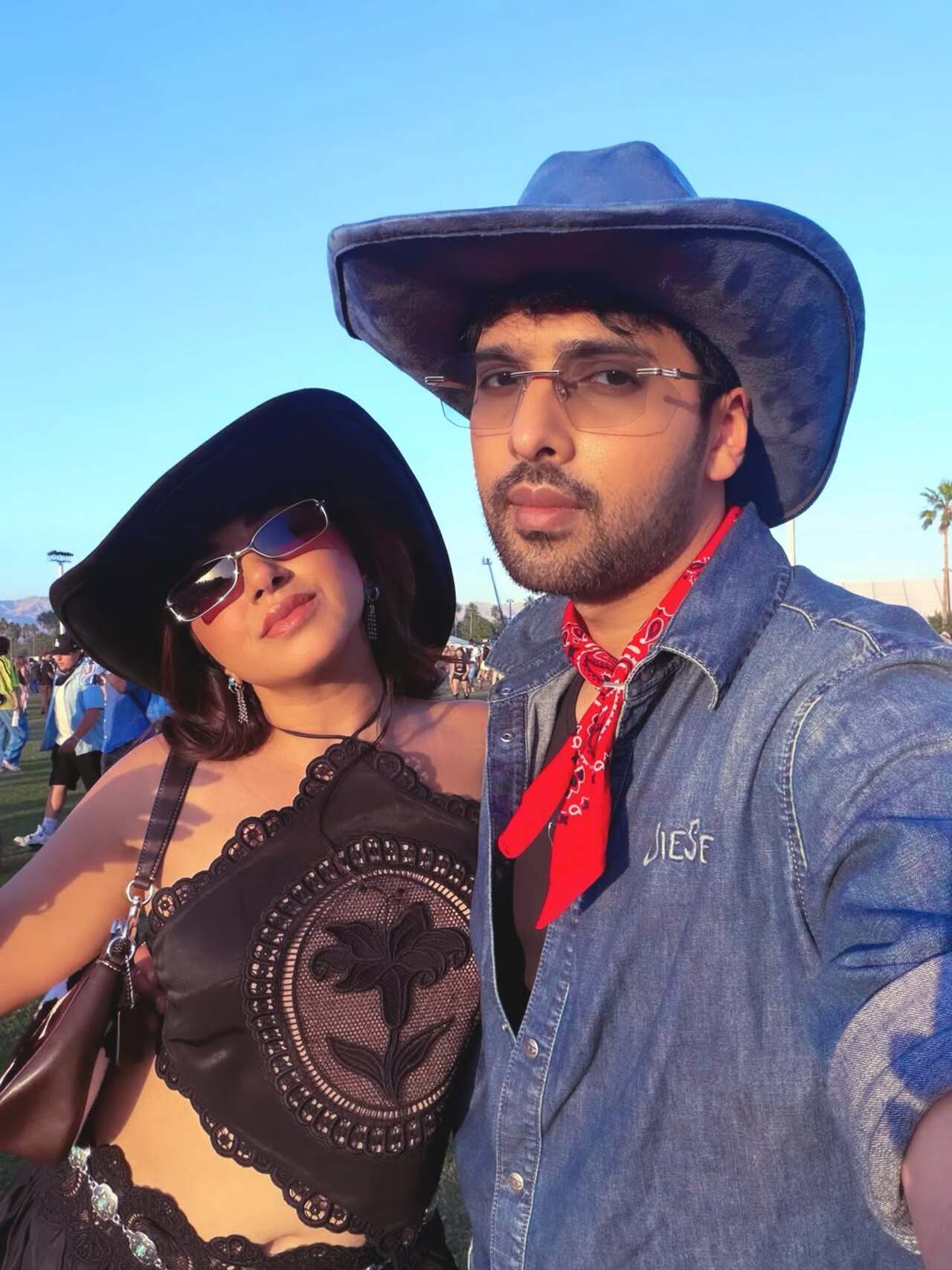 Popular Indian singer Armaan Malik and his wife aashna Shroff visited the famous music festival, Coachella 2026