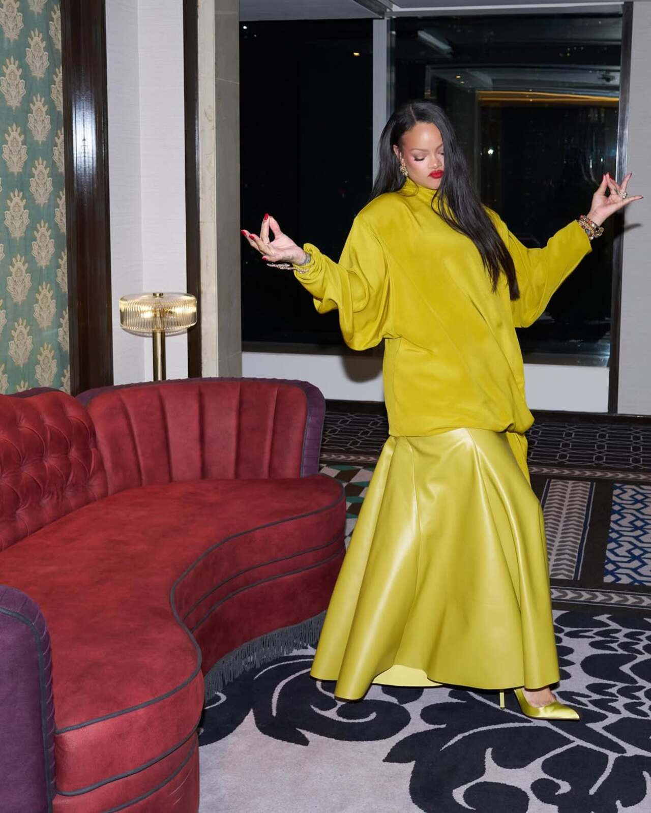 Rihanna last visited Mumbai in 2024, when she attended Anant Ambani and Radhika Merchant's star-studded wedding celebrations in Jamnagar.