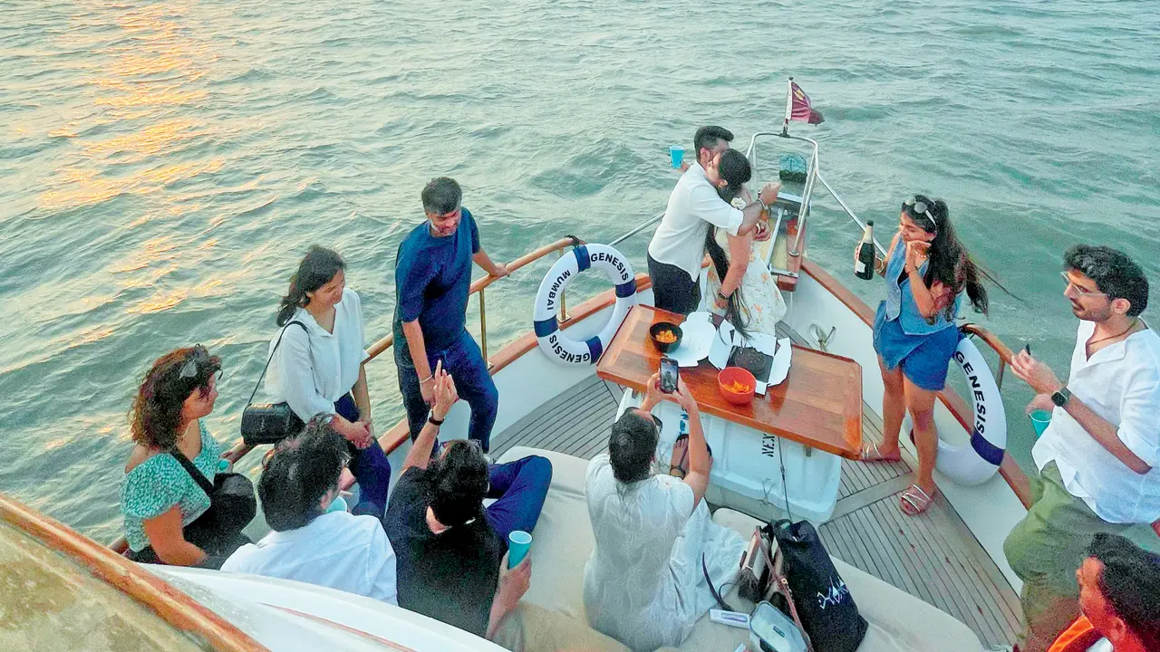 Unwind on Mumbai's waters by indulging in a party on a sailing trip this weekend