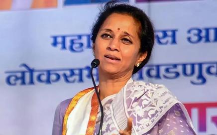 Baramati Lok Sabha MP Supriya Sule. FILE PIC