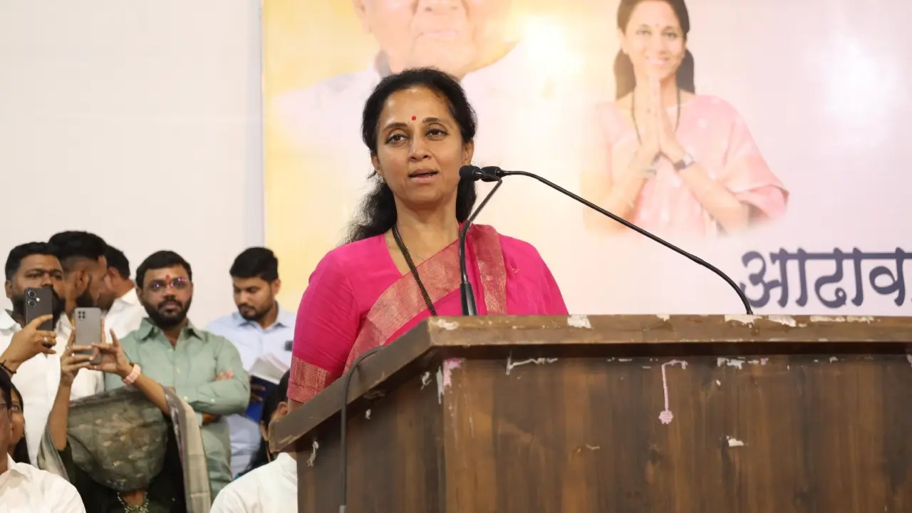 Supriya Sule. File Pic