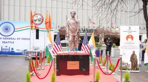 IN PICS: First life-size Swami Vivekananda statue in US unveiled in Seattle