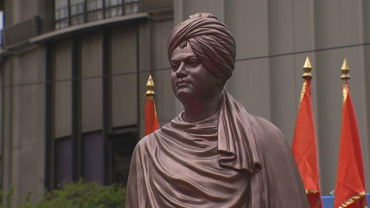 "From Chicago 1893 to Seattle 2026! Seattle's skyline has a new Indian icon: Swami Vivekananda! City of Seattle becomes the first city government to host the Swami Vivekananda Monument in the heart of downtown Seattle," the Consulate General of India in Seattle said in a social media post