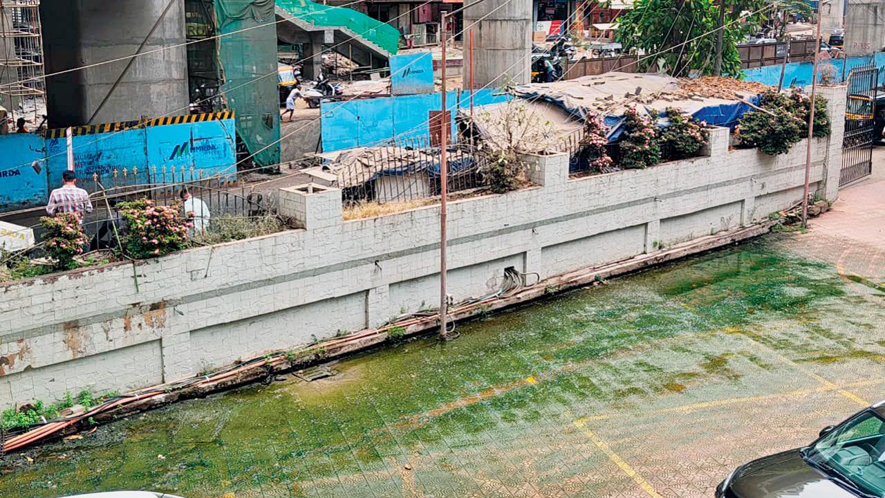 Unhygienic conditions caused by persistent waterlogging