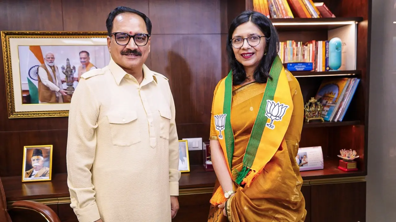 "I did not join the BJP out of any compulsion. I have been interested in the work of the BJP for many years, and I would like to say that when I was working in the Delhi Commission for Women, I worked in a completely neutral manner. I also received a lot of support from the BJP side, so today I am very emotional. This is a very important and significant day for me. I am very grateful to God, I am very grateful to the entire BJP leadership, and I will now work wholeheartedly for Delhi," she told reporters.