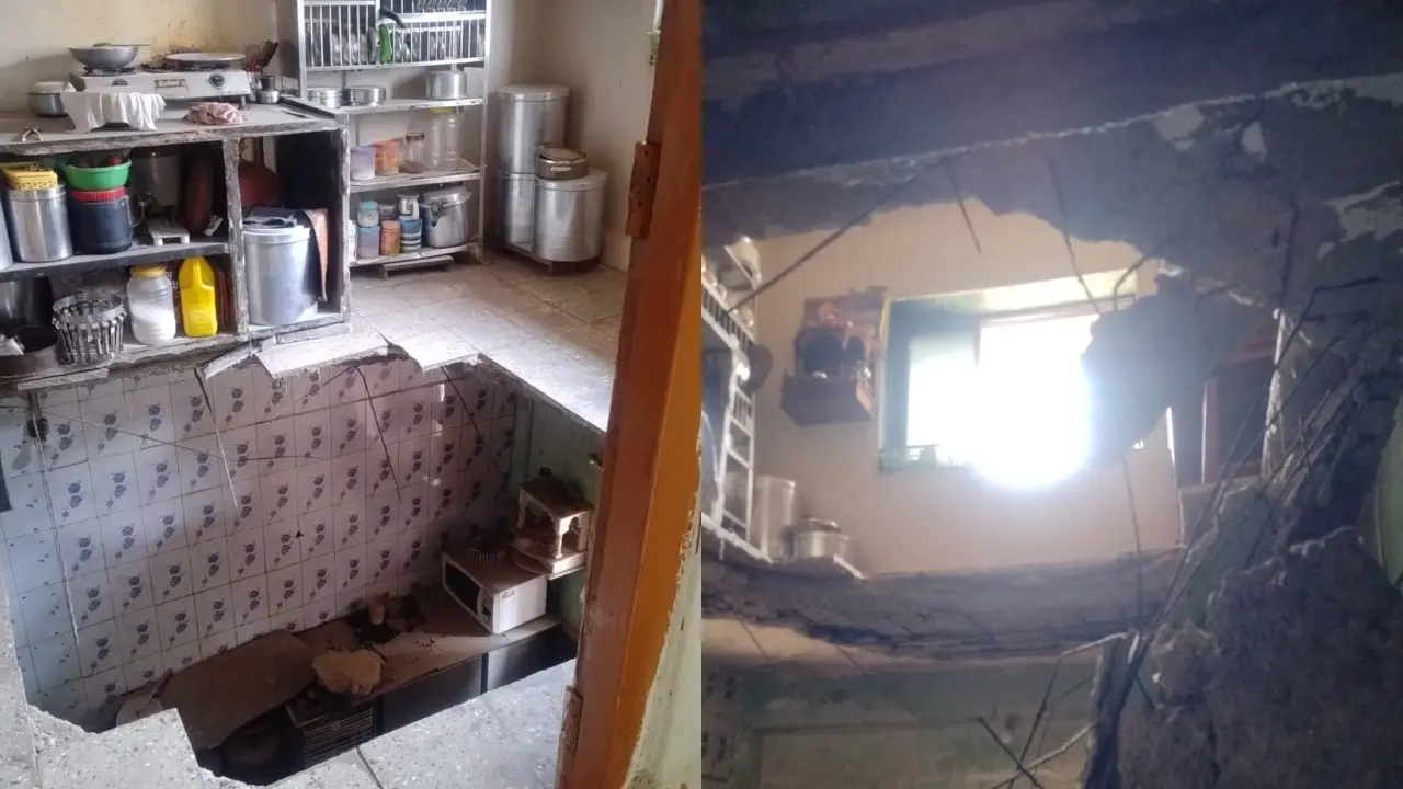 Thane: 75-year-old woman injured in slab collapse at residential building