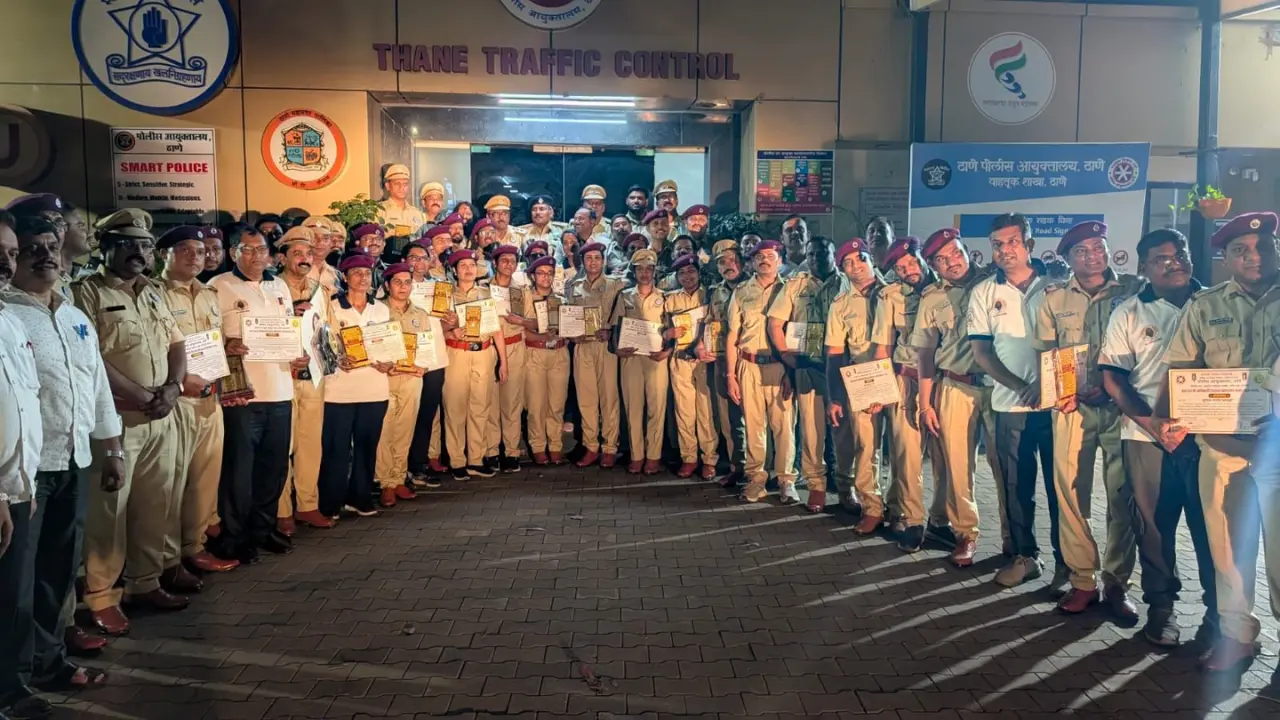The move follows an eight-day intensive training workshop held from April 15 to 22 at the Thane City Traffic Control Room. PIC/BY SPECIAL ARRANGEMENT