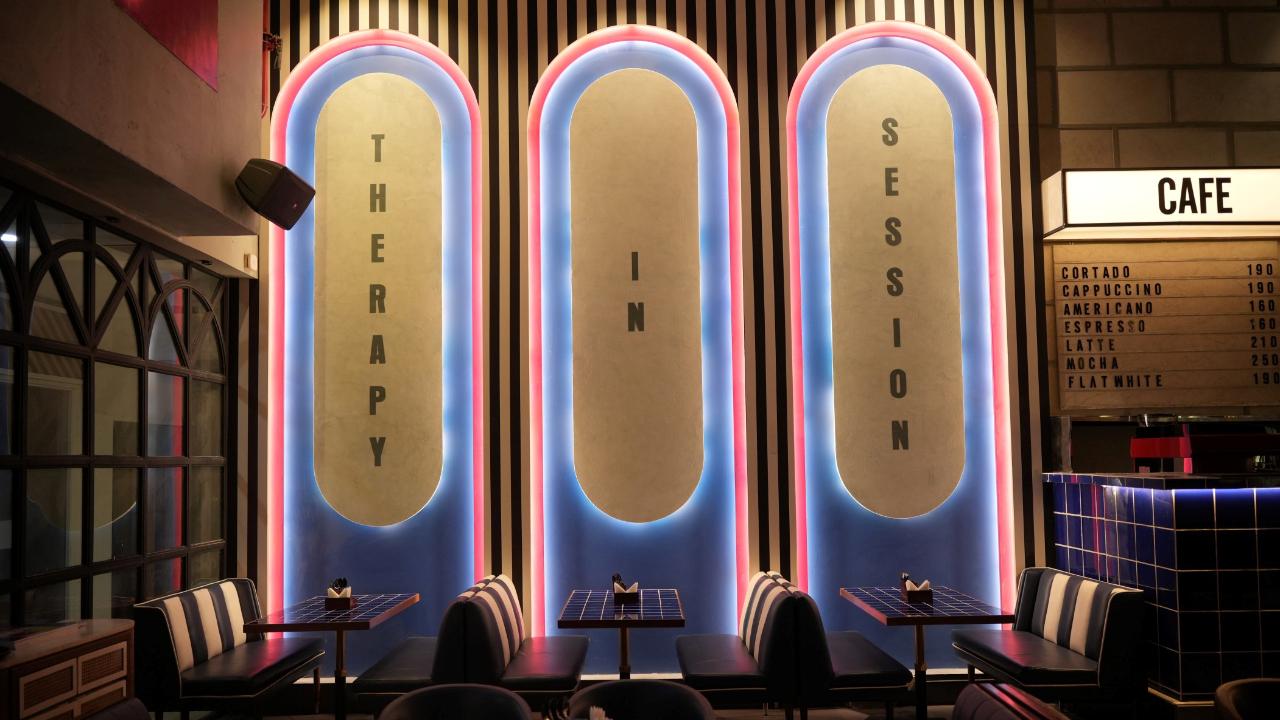 Sports nightsJoin your friends to watch the IPL at the newly-opened Therapy in Dadar. They are offering 1+1 on all drinks, which already makes it an easy choice for a long evening of cricket. Add to that a loyalty programme where every rupee spent earns you 10 per cent back in points, redeemable at 100 per cent on your next visit, so the more matches you watch here through the season, the more you're saving on future visits.
The real talking point is the Powerplay Punch Bowl, a special IPL-edition fishbowl LIIT introduced for the season, inspired by the bold, nostalgic flavours of Mumbai's home ground. It's meant for the table, best ordered at the start of an innings and the kind of thing that sets the tone for the night.
Where: Therapy, Dadar West&nbsp;When: Throughout the season&nbsp;Time: 7 pm onwards