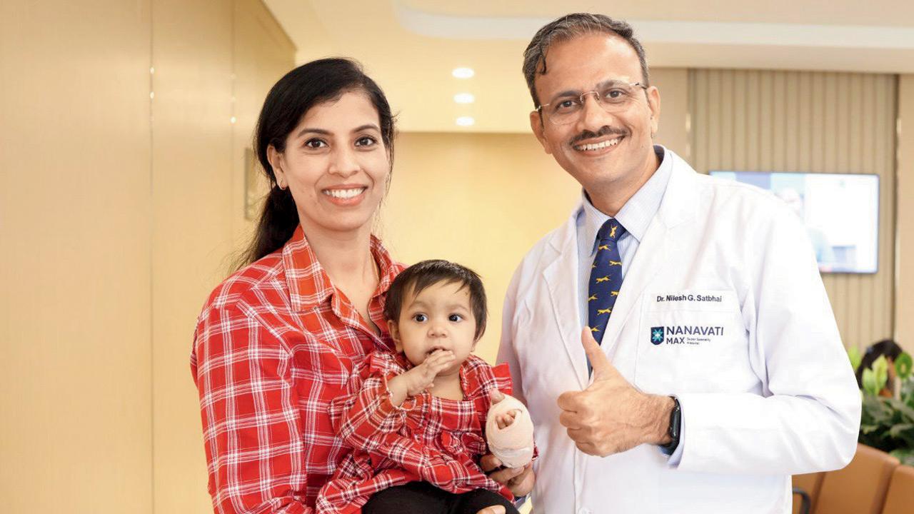 Rare thumb surgery restores toddler’s hand function in Nanavati Hospital 