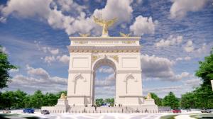 Trump administration unveils giant ‘United States Triumphal Arch’