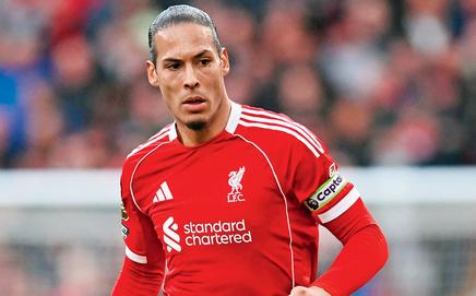 Virgil Van Dijk. Pic/AFP