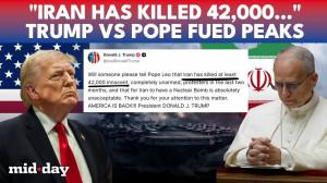 Trump vs Vatican Explodes After Controversial '42,000 Killed' Figure Surfaces