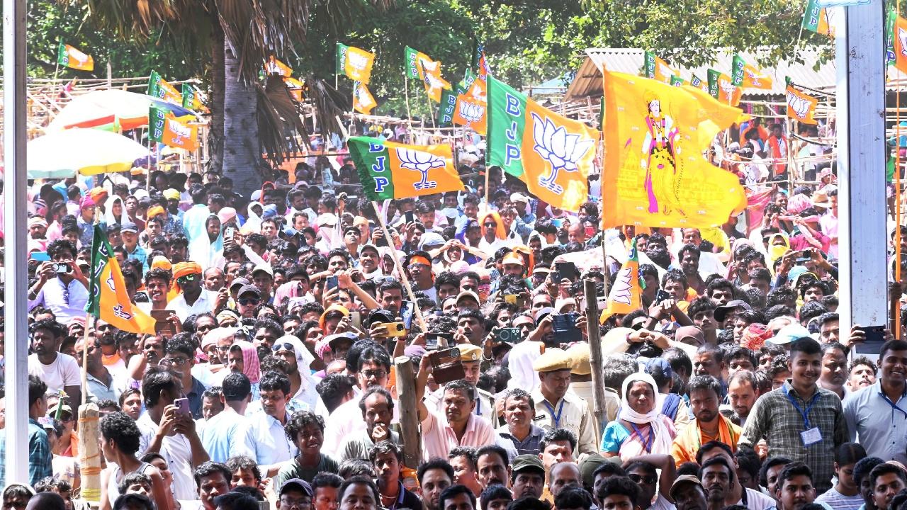 "Every month, there used to be a curfew. But since 2017, with the BJP in power in UP, there have been no curfews or riots. All mafias have been dealt with in the way they deserve, with zero tolerance. Now, UP is an important contributor to India's growth," he said.