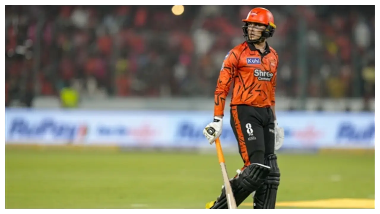 IPL 2026: SRH at 89/2 after 10 overs against RR; Abhishek out for 0