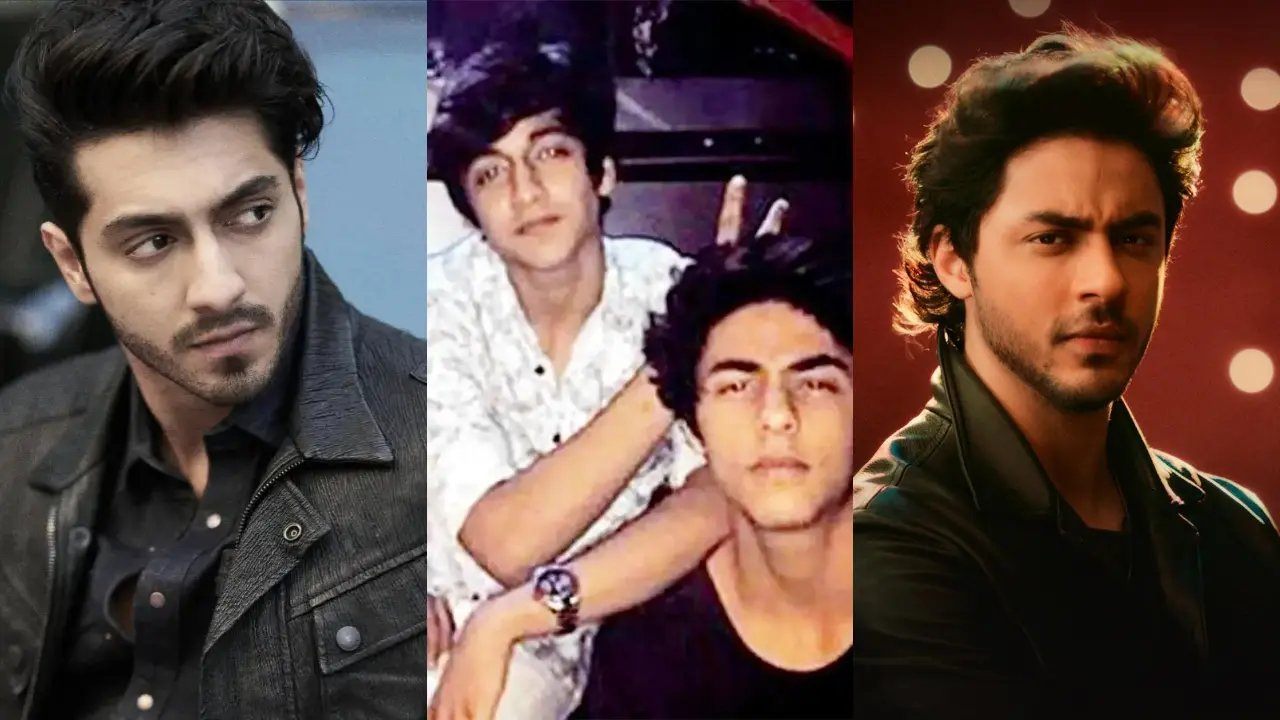 Ahaan Panday and Aryan Khan