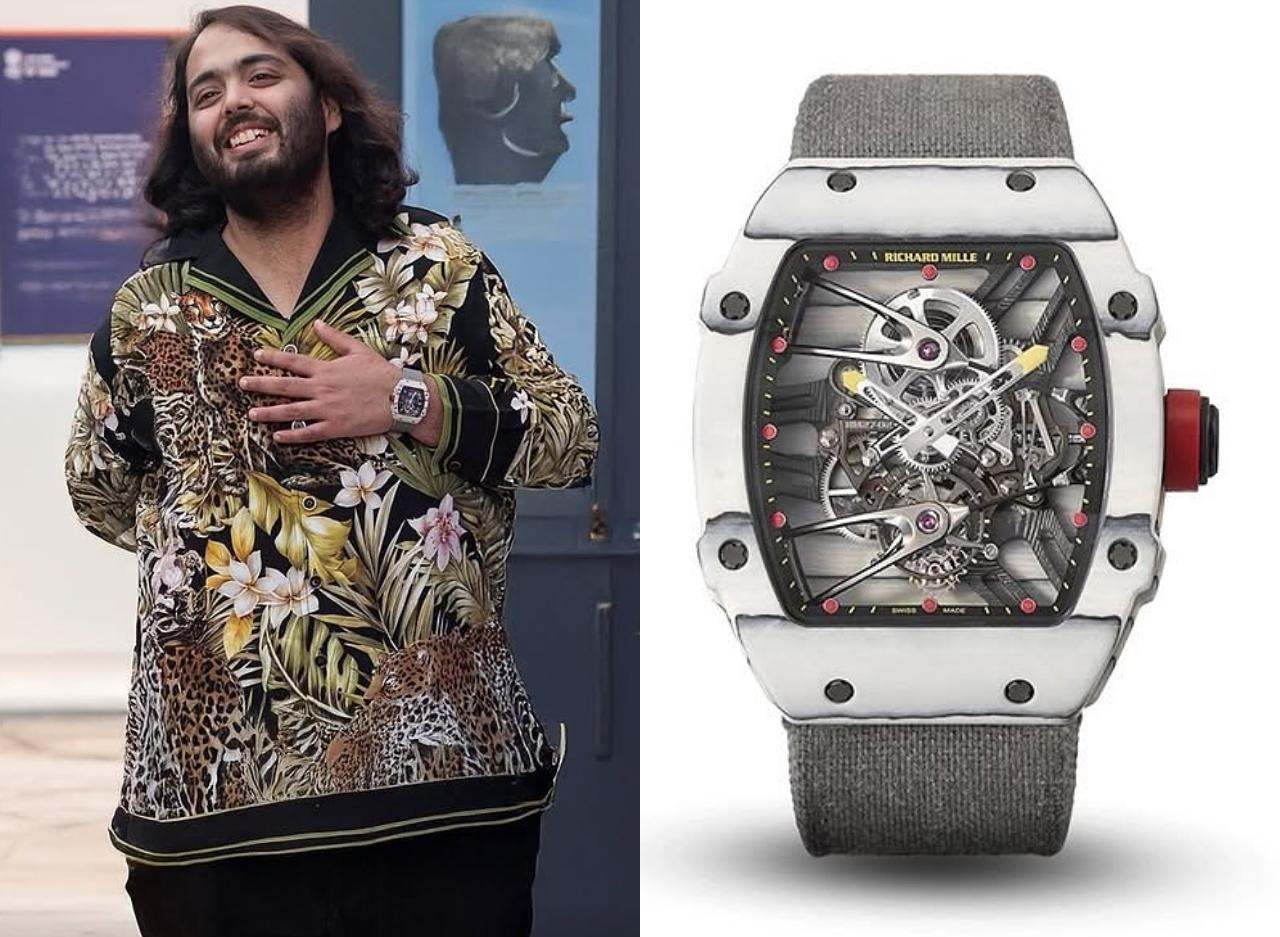 Richard Mille RM 27-02 Tourbillon Rafael Nadal
As reported by IFL Watches, the RM 27-02 Tourbillon Rafael Nadal employs Carbon TPT in a pioneering unibody baseplate that integrates the case band and baseplate into a single piece, drawing inspiration from race car chassis engineering to enhance durability and shock resistance. It is limited to just 50 pieces and costs Rs 10.8 crore (1.3 million dollar).