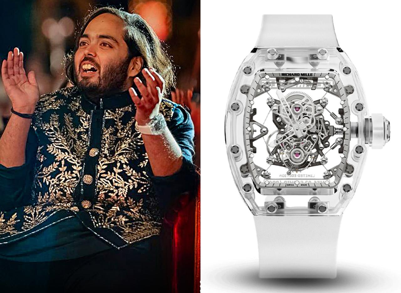 Richard Mille RM 56-02 Sapphire Tourbillon
The Richard Mille RM 56-02 is an incredibly durable and resistant luxury sports watch with a case made entirely from pure crystalline sapphire. It&rsquo;s limited to 30 pieces worldwide and values at Rs 14 crore (1.7 million dollar).