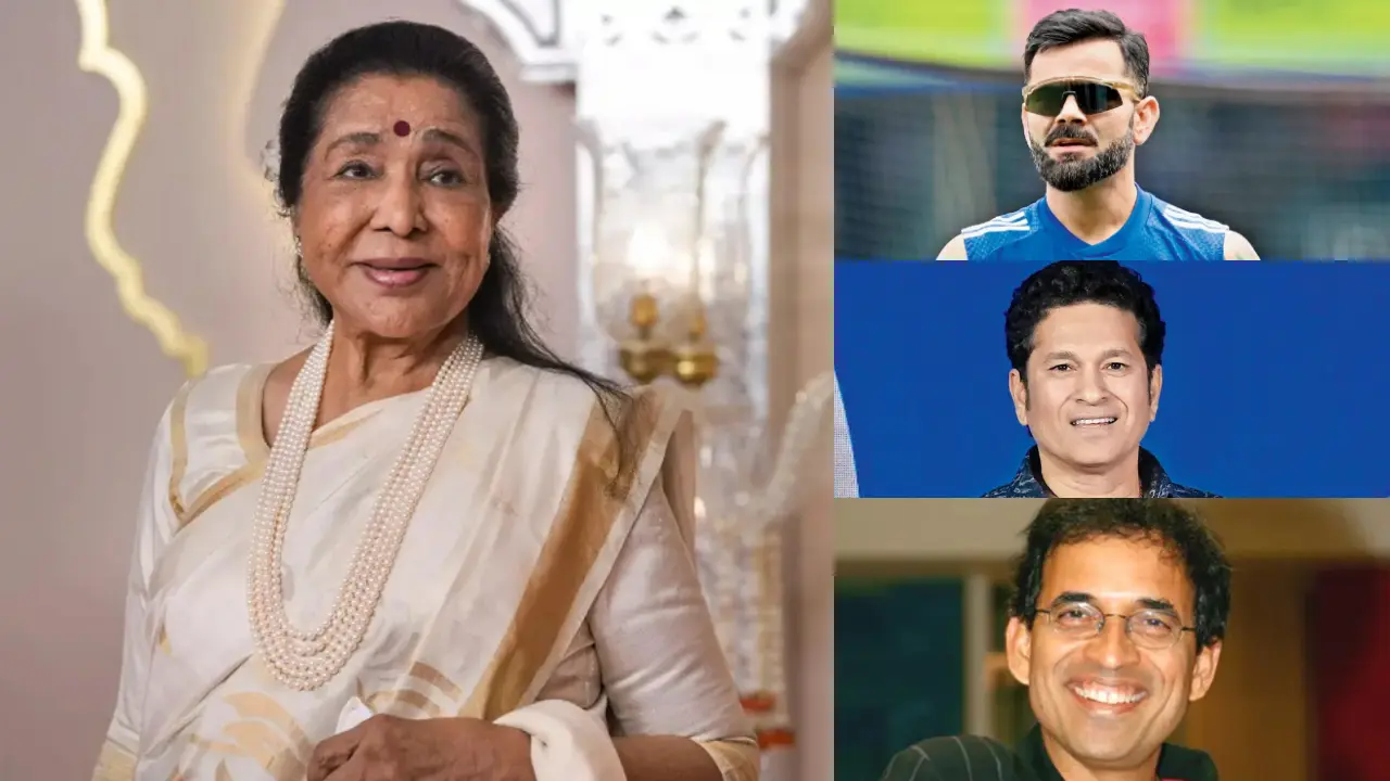 Indian cricket fraternity pays heartfelt tribute to legendary singer Asha Bhosle