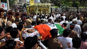 IN PHOTOS: Huge crowd gathers in Mumbai to bid farewell to Asha Bhosle