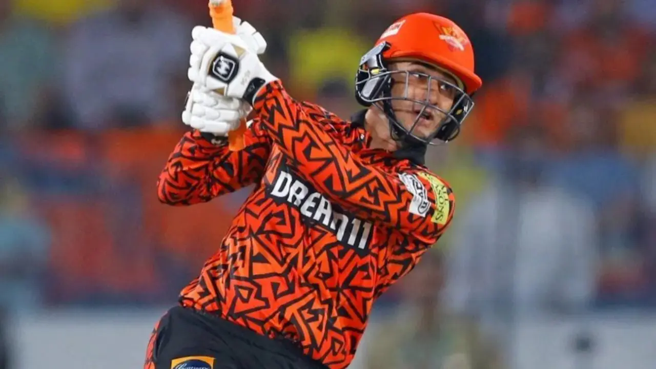 Abhishek became the second player to accomplish this feat. So far in 76 matches, the left-handed batsman has smashed 101 sixes for the team