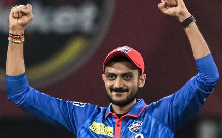 Axar Patel. Pic/AFP