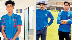 Mumbai spinners Tanush and Himanshu get tips from Master Blaster of spin