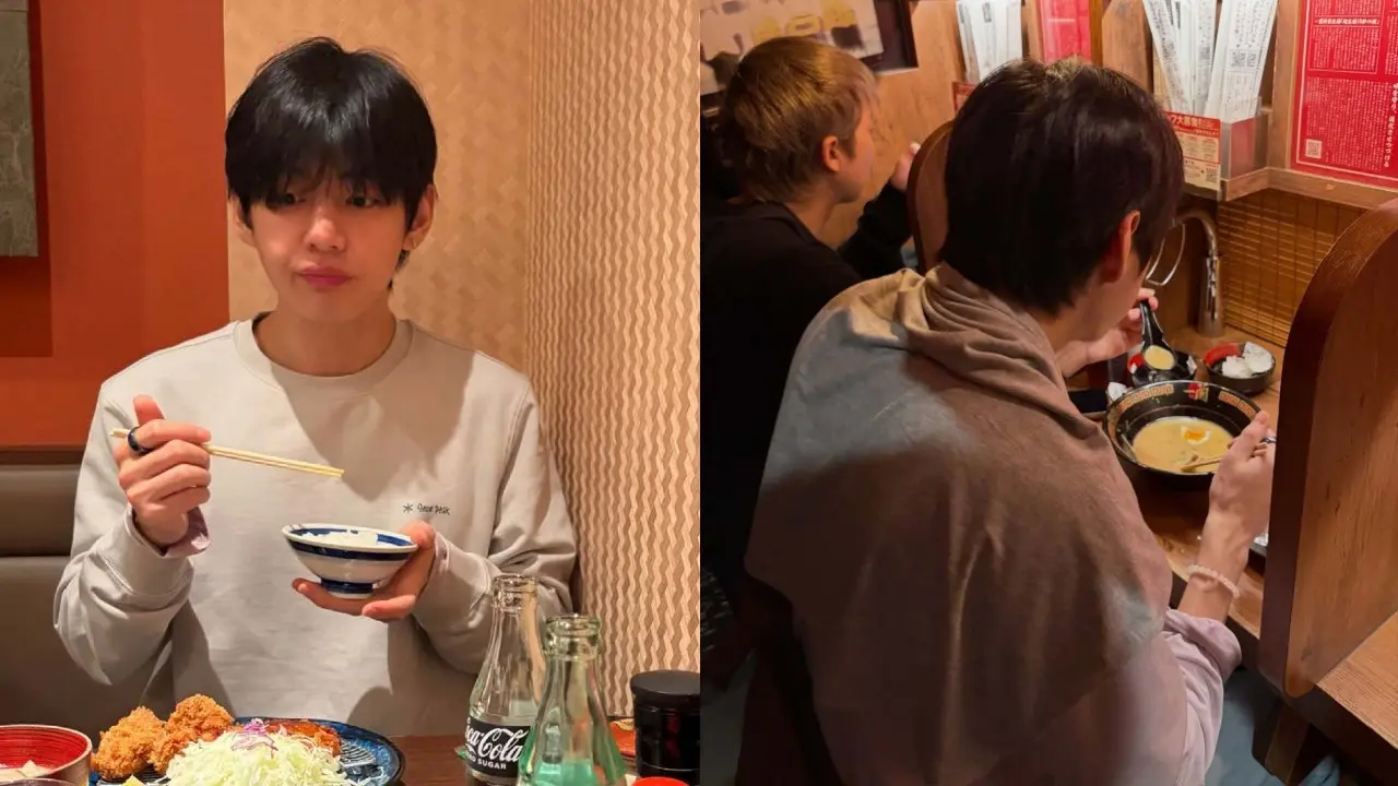 BTS V Japan tour dump