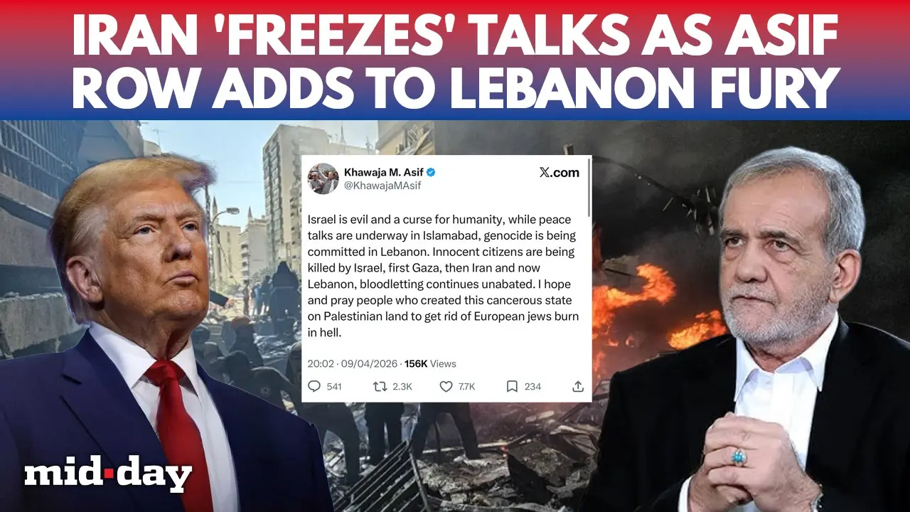 US Deal FROZEN as Beirut BLEEDS; Khawaja Asif Row Fuels Global Firestorm