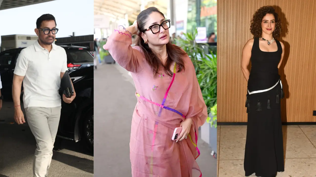 Spotted in the city: Kareena Kapoor, Aamir Khan, Sanya Malhotra and others