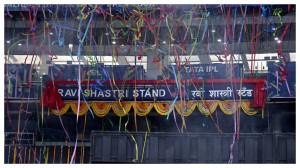 In Pics: Devendra Fadnavis unveils Ravi Shastri stand at Wankhede Stadium