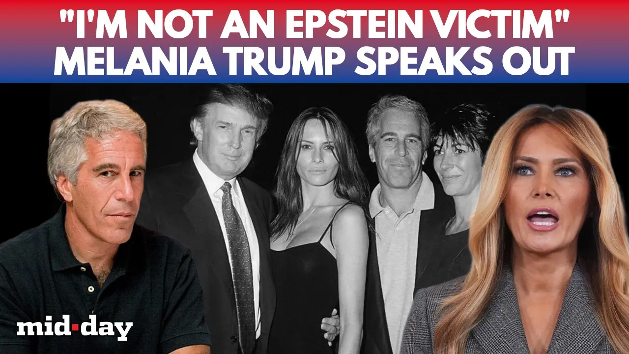Melania BLASTS Epstein LIES From White House, Rejects Maxwell Connection