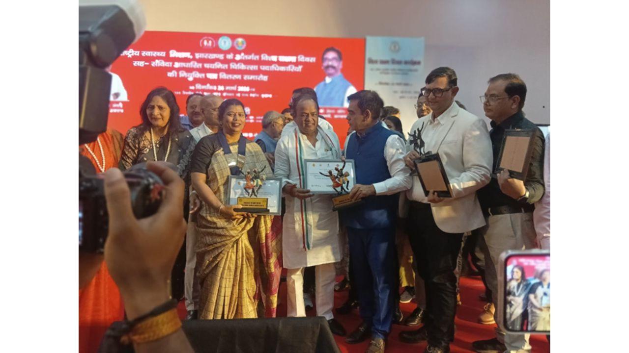 RK HIV AIDS Research and Care Center Honored by Government of Jharkhand State for its 'TB-Free Campaign'