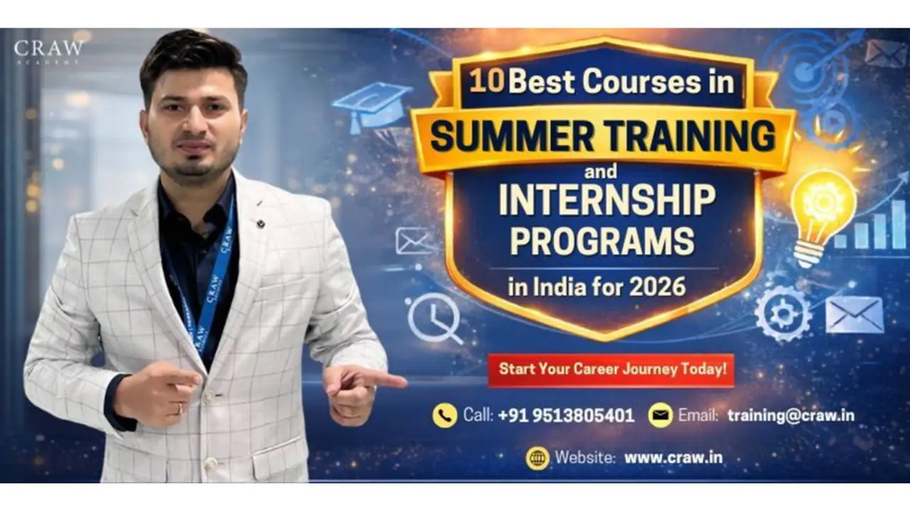 45-Day Cybersecurity Summer Training and Internship Program in 2026 | Craw Security