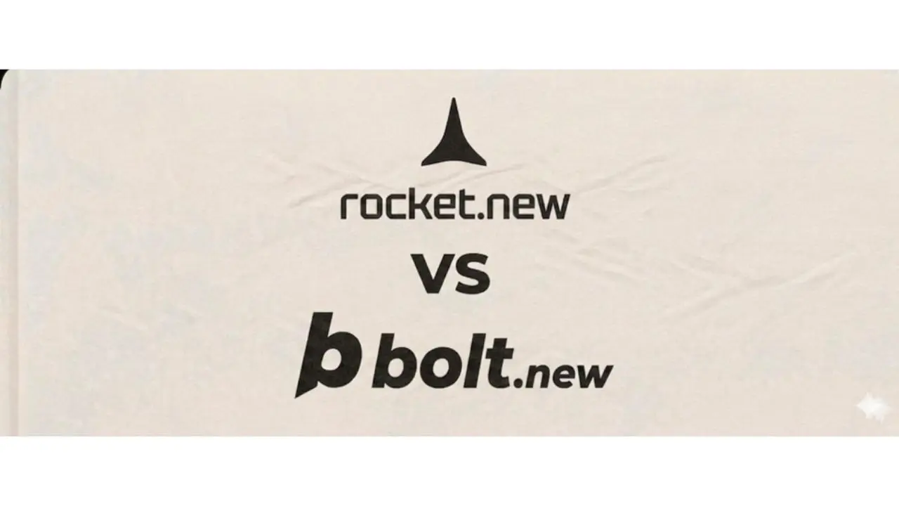 Rocket.new vs Bolt.new.