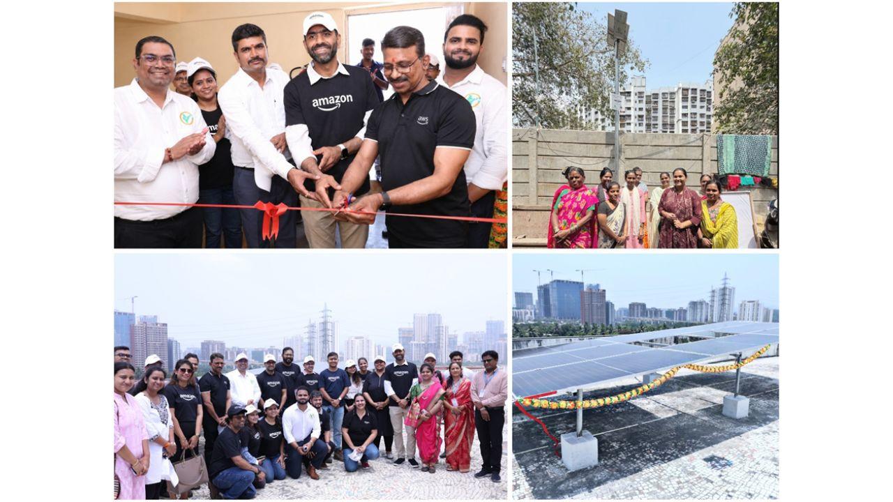 Amazon solar project Mumbai.